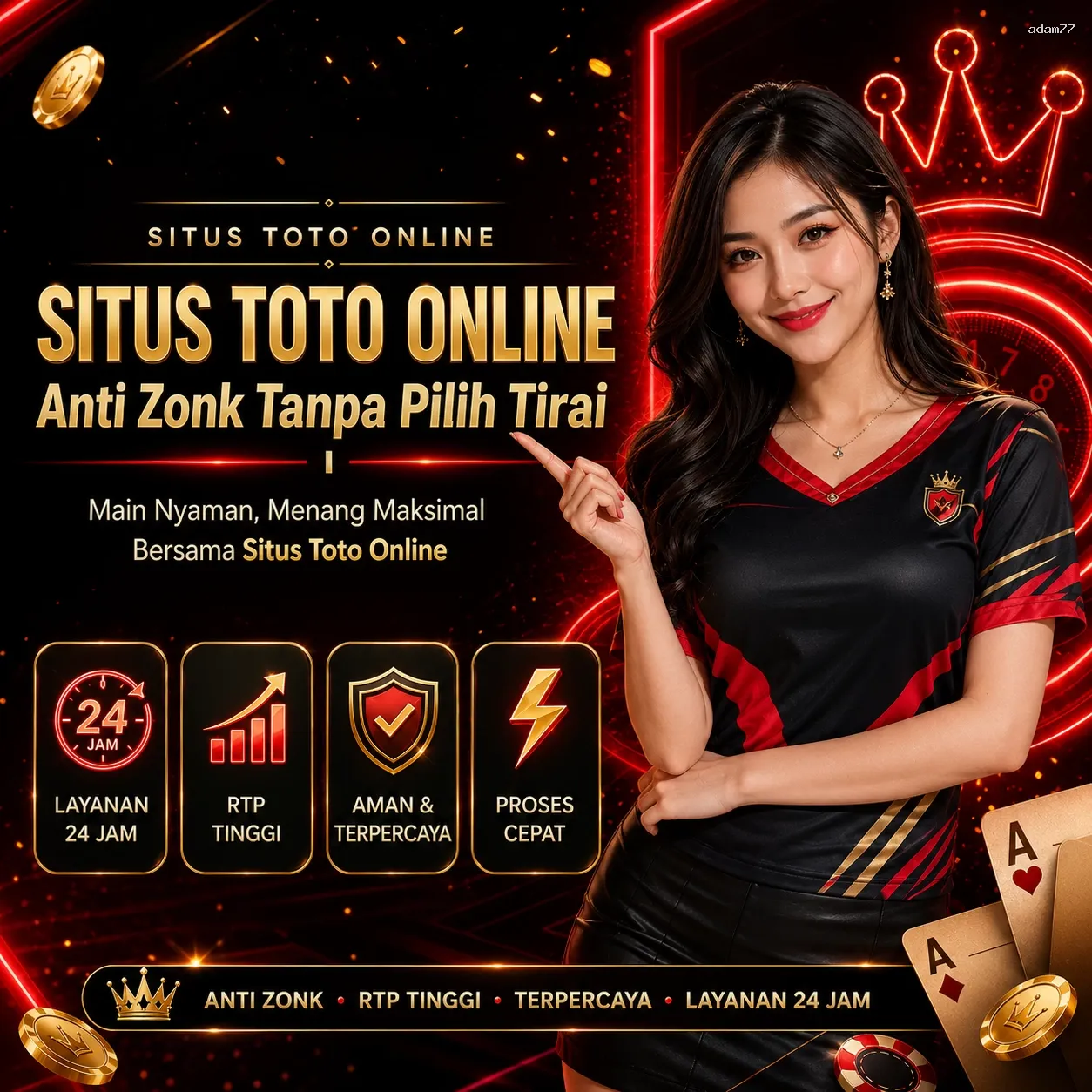 Keberagaman Permainan di adam77 untuk Para Gamer